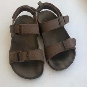 Carter’s, brown 12 boys sandals